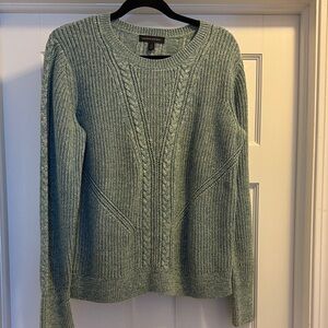 Banana Republic Teal Knit Wool Sweater